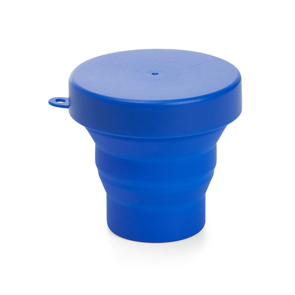 Copo dobrável de silicone personalizado para brindes promocionais