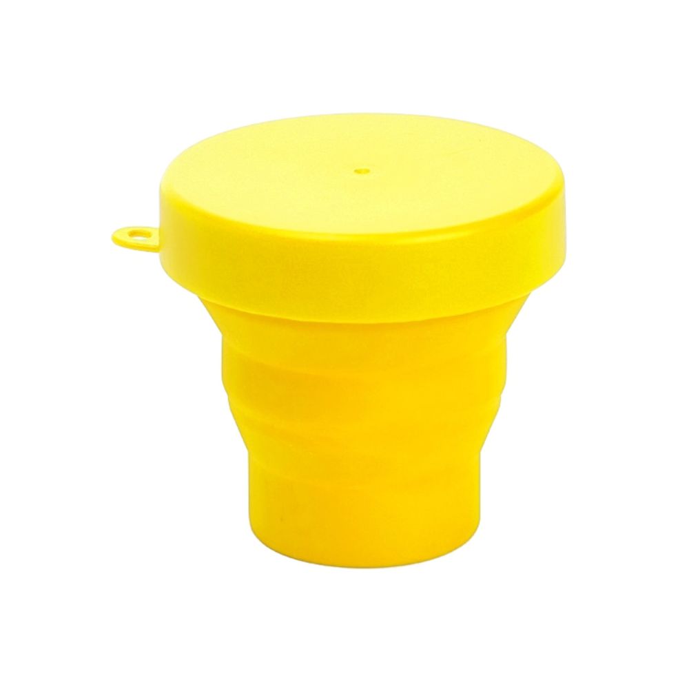 Copo dobrável de silicone personalizado para brindes promocionais