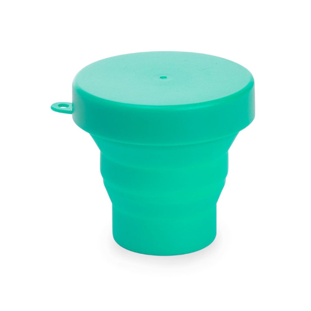 Copo dobrável de silicone personalizado para brindes promocionais