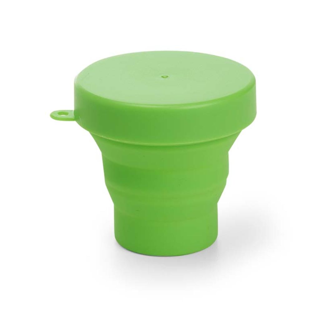Copo dobrável de silicone personalizado para brindes promocionais