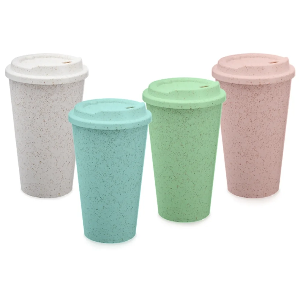 Copo Fibra de Arroz 550ml Personalizados