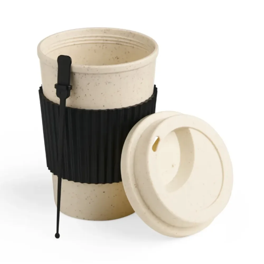 Copo em fibra de trigo personalizado para brindes promocionais