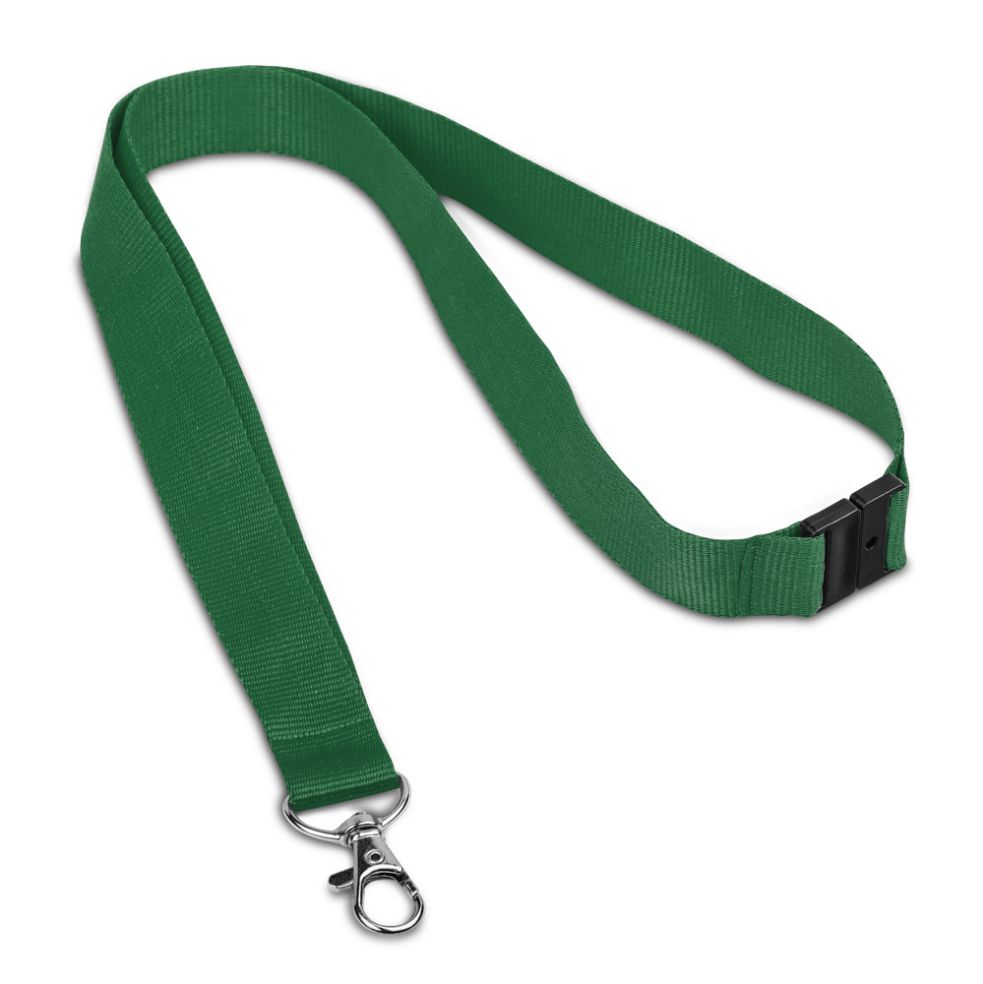 Cordão para Crachá Verde de Pescoço para Brindes Personalizados
