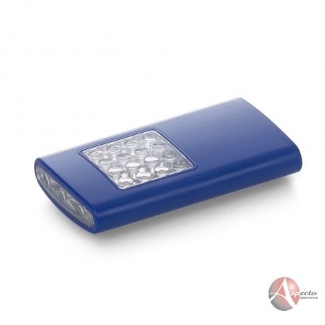 Lanterna Plástica com Imã para Brindes Promocionais Azul