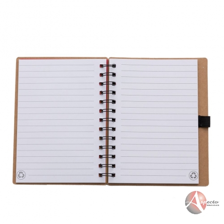 Caderno Espiral Ecológico para Brindes