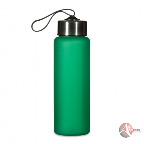 Squeeze Plástico 680ml com Cordão para Brindes Verde