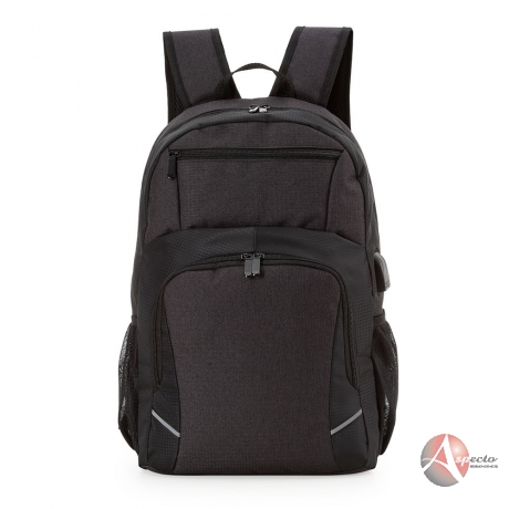 Mochila para Notebook 15,6 polegadas 17 Litros P2 e USB Preta
