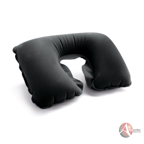 Kit Travesseiro para Viagem para Brindes Preto