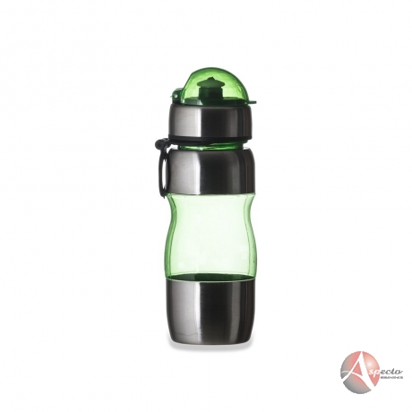 Squeeze Alumínio 450ml Personalizado Verde