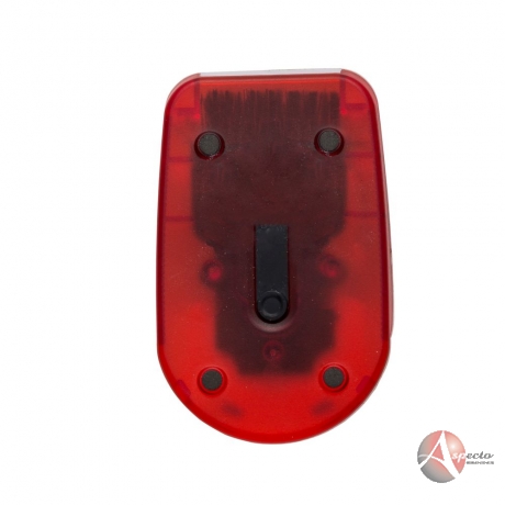 Limpador de Teclado e Porta Cartão para Brindes Vermelho