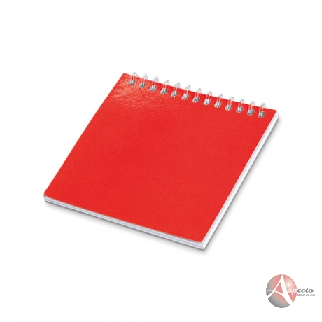 Caderno para Colorir com 25 Desenhos para Brindes Vermelho