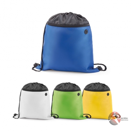 Sacola Tipo Mochila em Nylon para Brindes Varias Cores