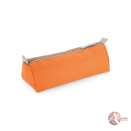Estojo de Nylon para Brindes Personalizado Laranja