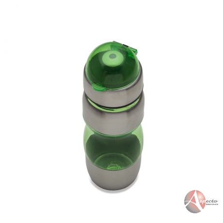 Squeeze Alumínio 450ml Personalizado Verde