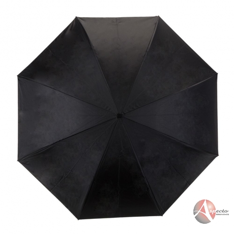 Guarda Chuva Invertido para Brindes Promocionais Preto