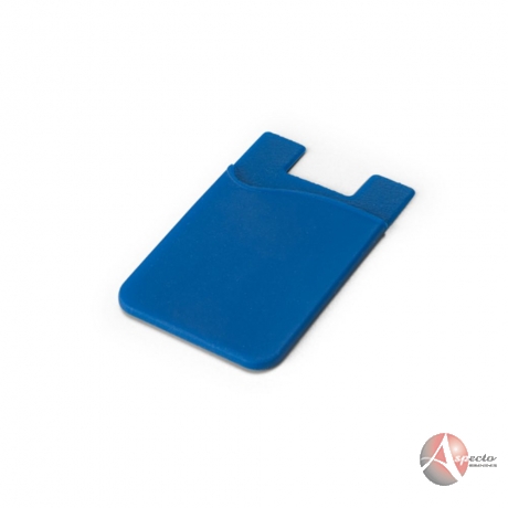 Porta Cartão para Celular para Brindes Promocionais Azul