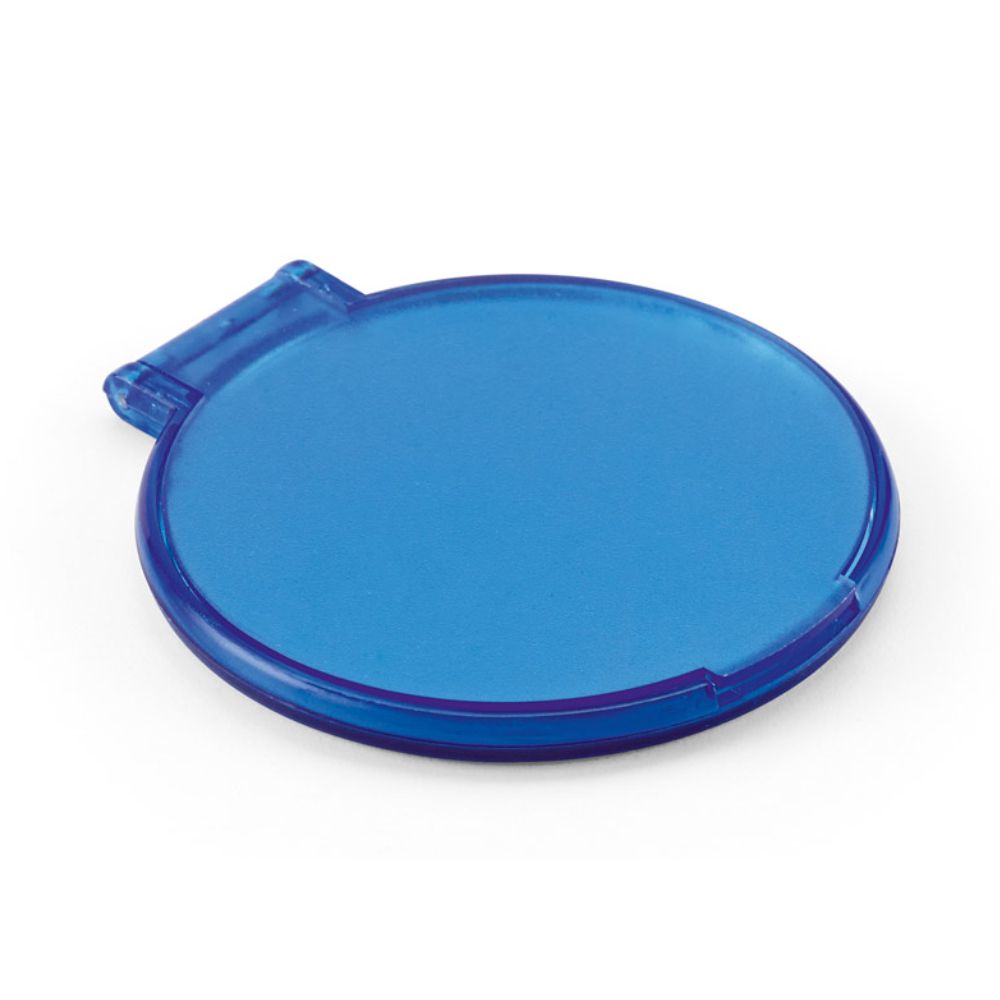 Espelho de Bolso Azul Personalizado para Brindes