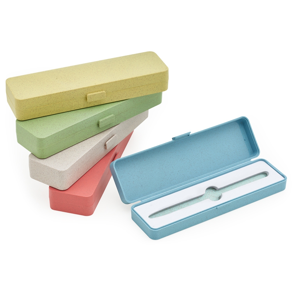 Estojo Fibra de Bambu para Brindes Personalizados Varias Cores