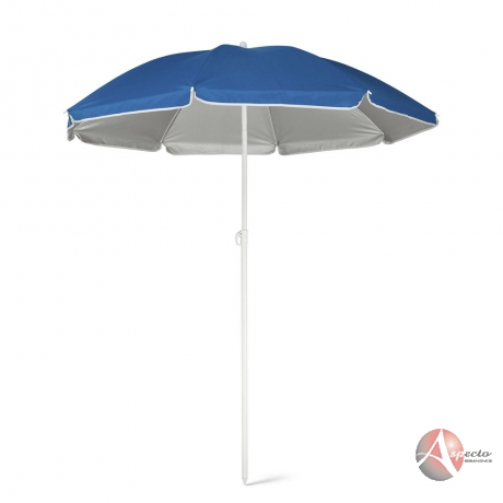 Guarda-sol em Poliéster 210T com Bolsa para Brindes Azul