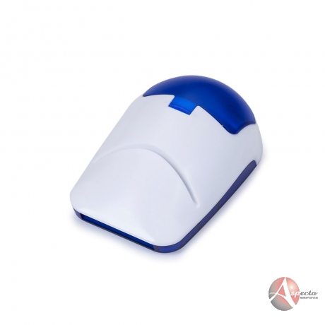 Limpador de Teclado e Porta Cartão para Brindes Azul