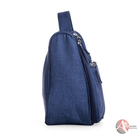 Necessaire Nylon Oxford para Brindes Personalizados Azul