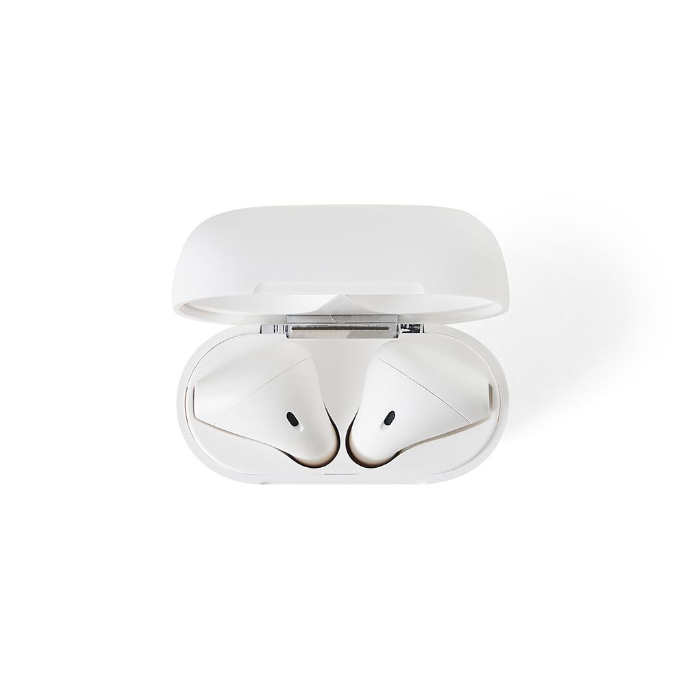 Fone de Ouvido Bluetooth Touch com Case Carregador Brilhante Branco