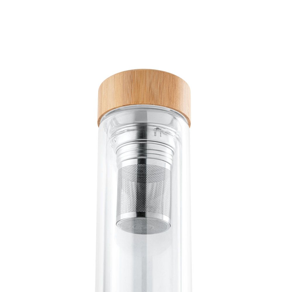 Garrafa em vidro personalizada para brindes corporativos