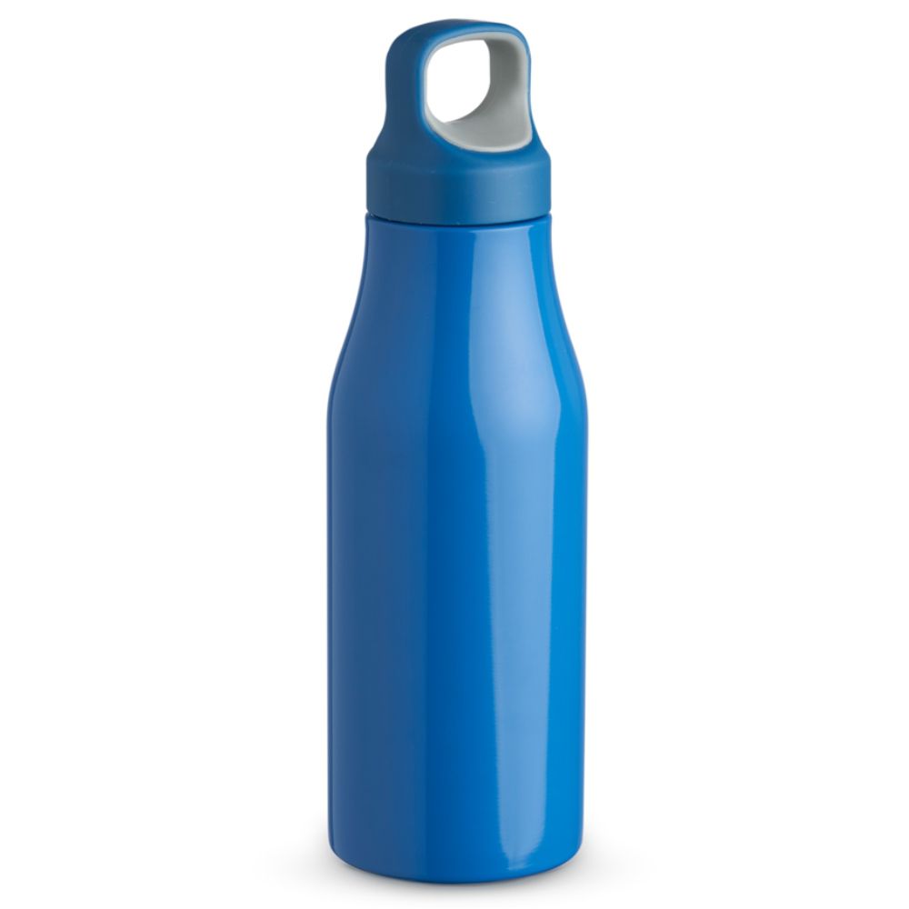 Garrafa Inox Azul 650ml Promocional para Brindes