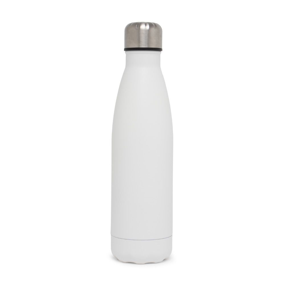 Garrafa Térmica Inox Branca 500ml para Brindes