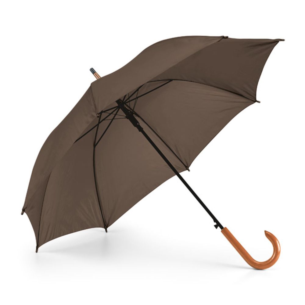 Guarda-chuva de Poliéster Marrom para Brindes Personalizados