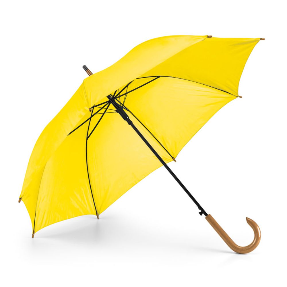 Guarda-chuva de Poliéster Amarelo para Brindes Personalizados