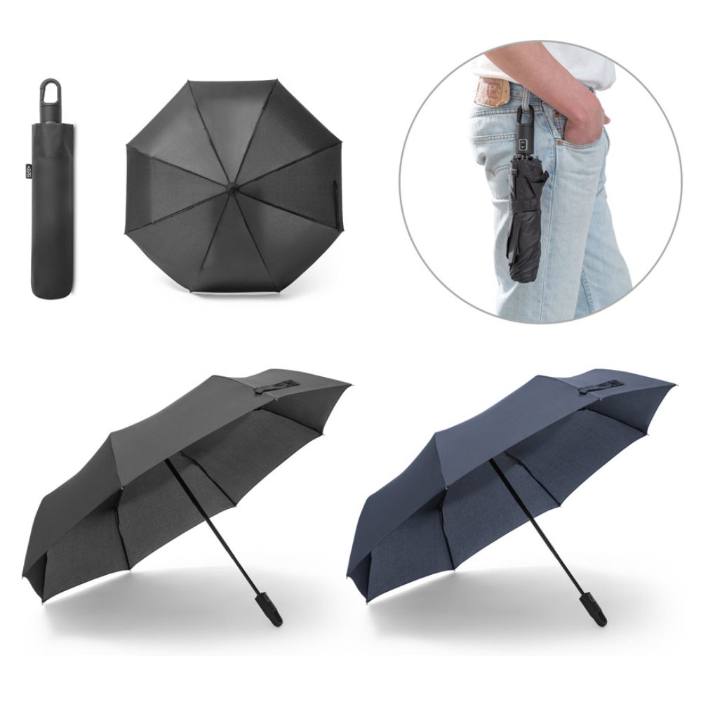 Guarda-chuva dobrável personalizado para brindes corporativos