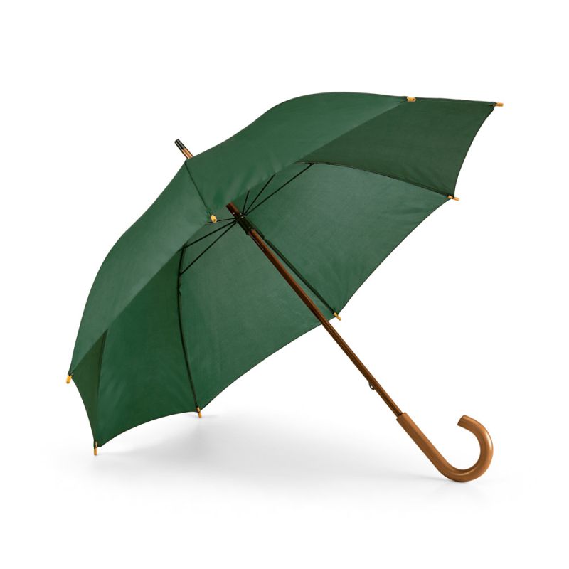 Guarda-chuva Verde em Poliéster para Brindes Promocionais