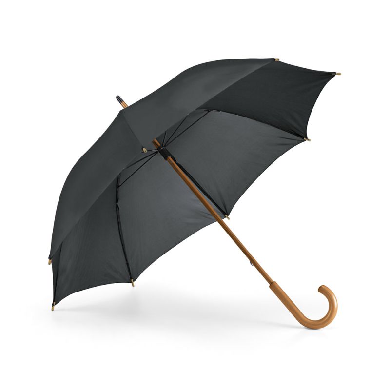 Guarda-chuva Preto em Poliéster para Brindes Promocionais