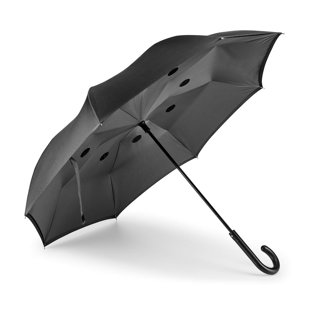Guarda-chuva Preto Reversível Personalizados