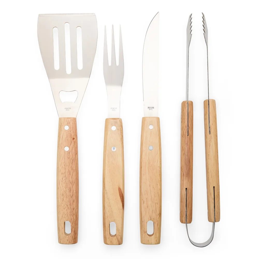 Kit Churrasco 4 Peças para Brindes