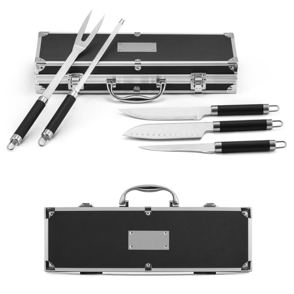 Kit Churrasco 5 Peças Personalizado para Brindes