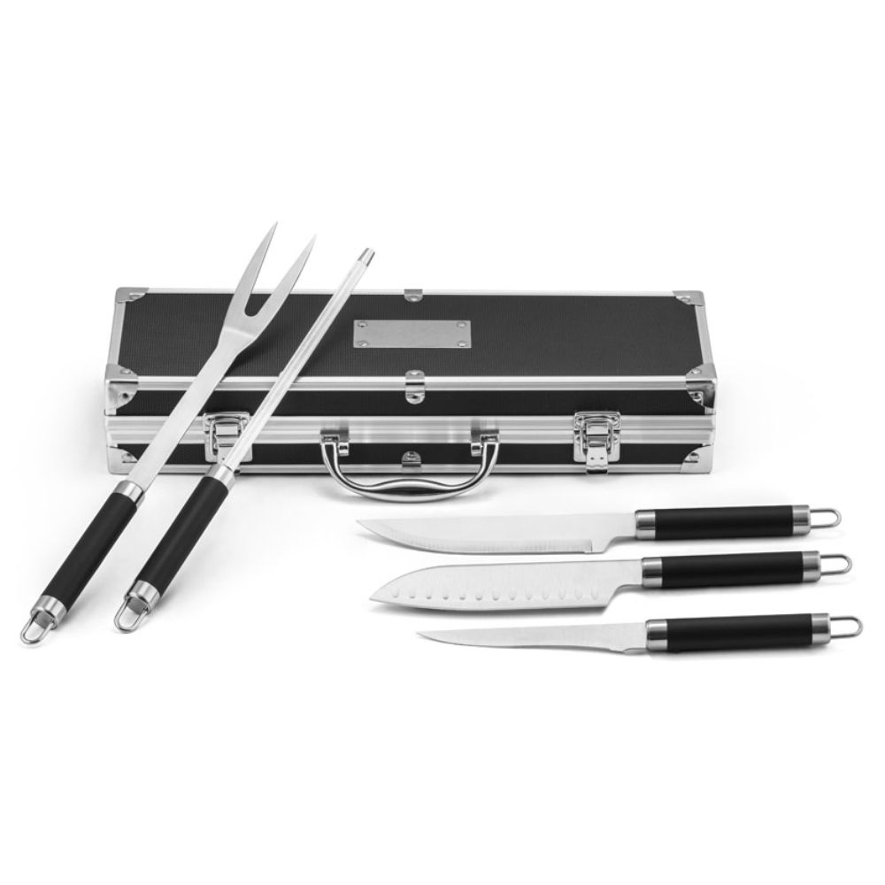Kit Churrasco 5 Peças Personalizado para Brindes