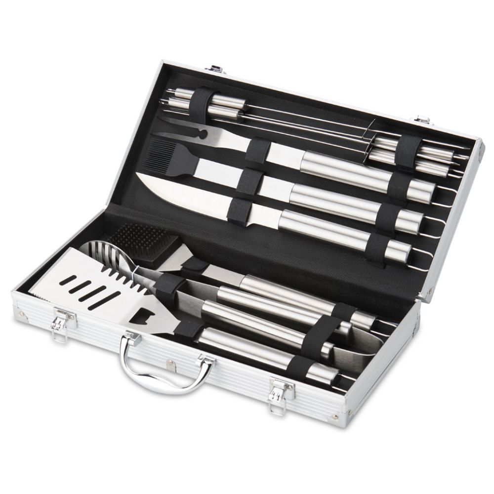 Kit churrasco personalizado para brindes corporativos