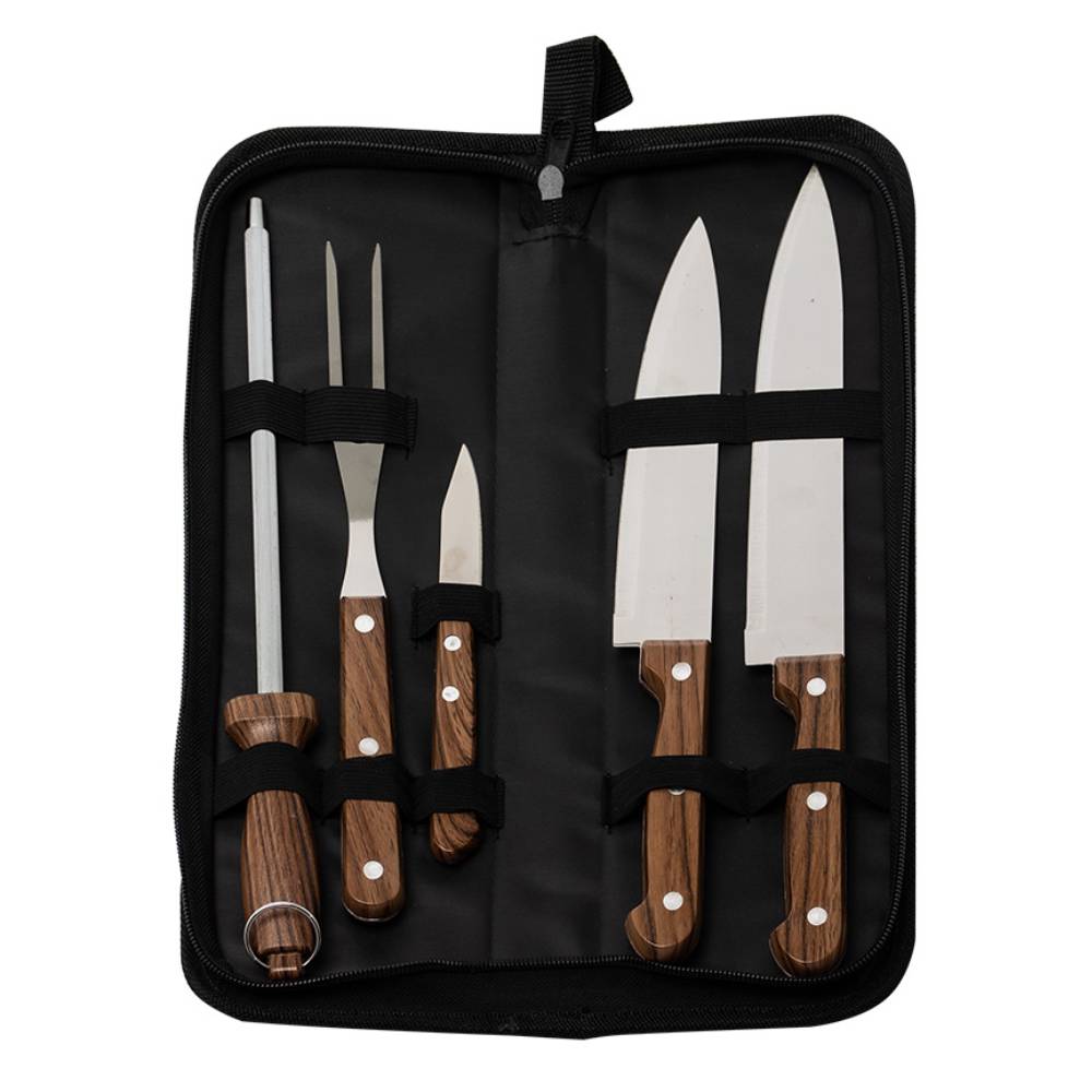 Kit churrasco personalizado para brindes corporativos