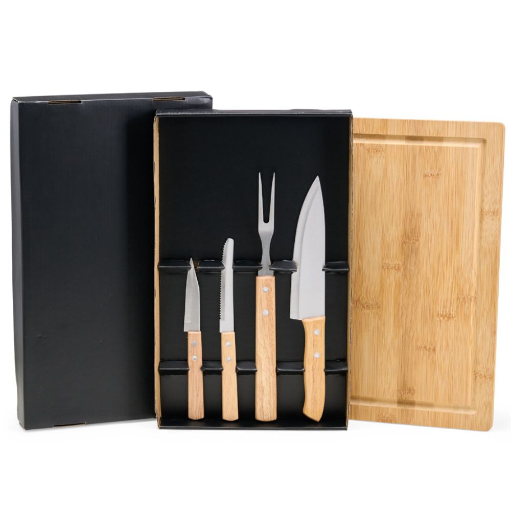 Kit churrasco personalizado para brindes corporativos