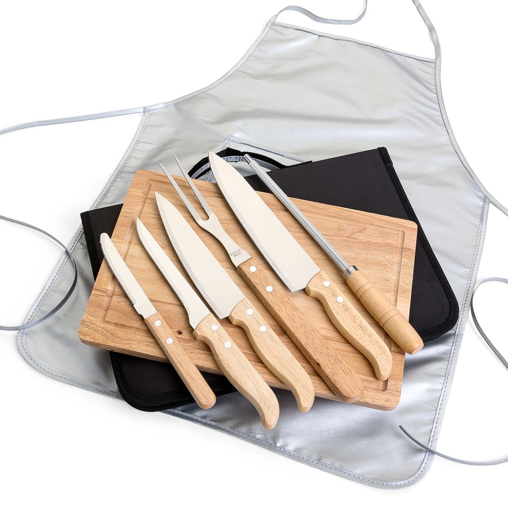 Kit Churrasco com Avental para Brindes