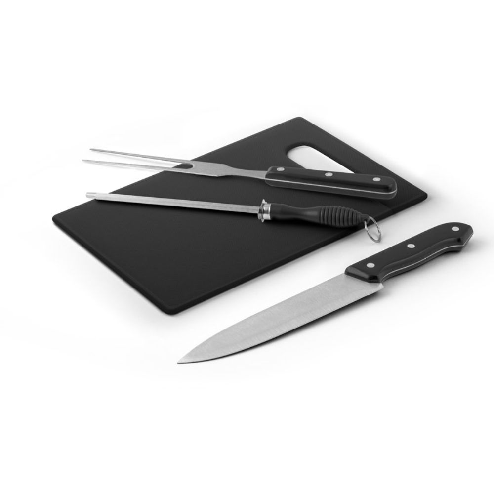 Kit churrasco personalizado para brindes corporativos