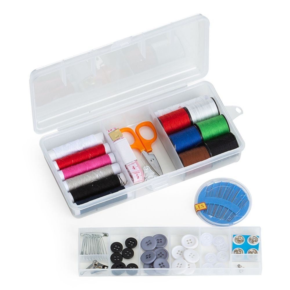 Kit Costura em Estojo Plástico para Brindes Personalizados