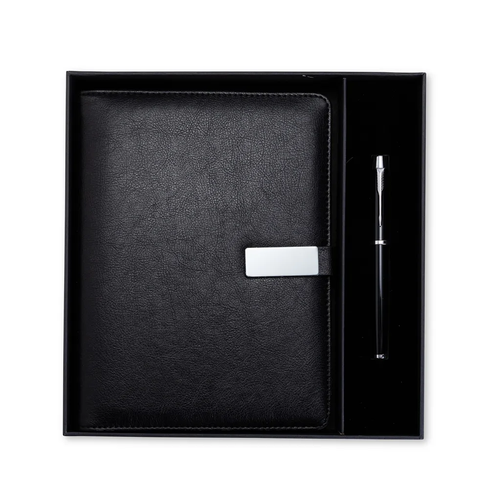Kit Executivo Bloco e Caneta para Brindes