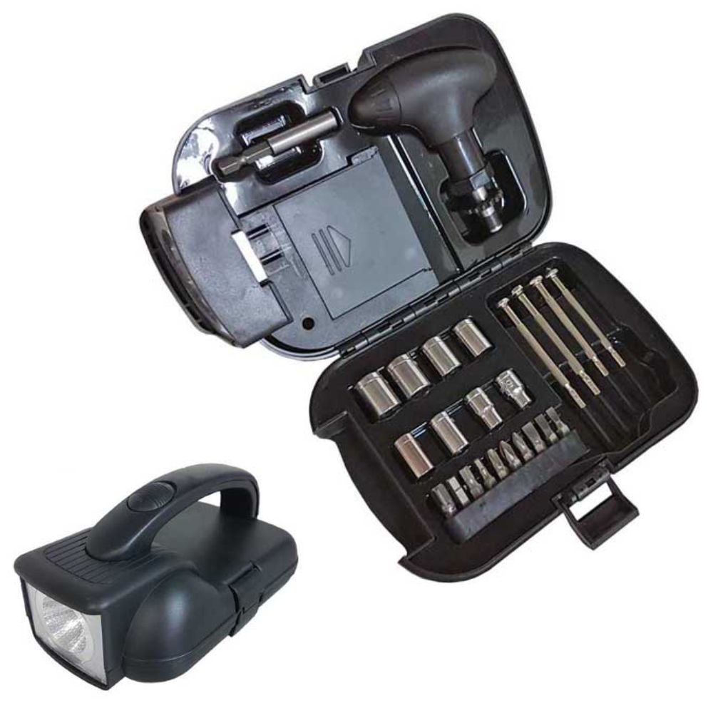 Kit Ferramenta Personalizado com Lanterna para Brindes
