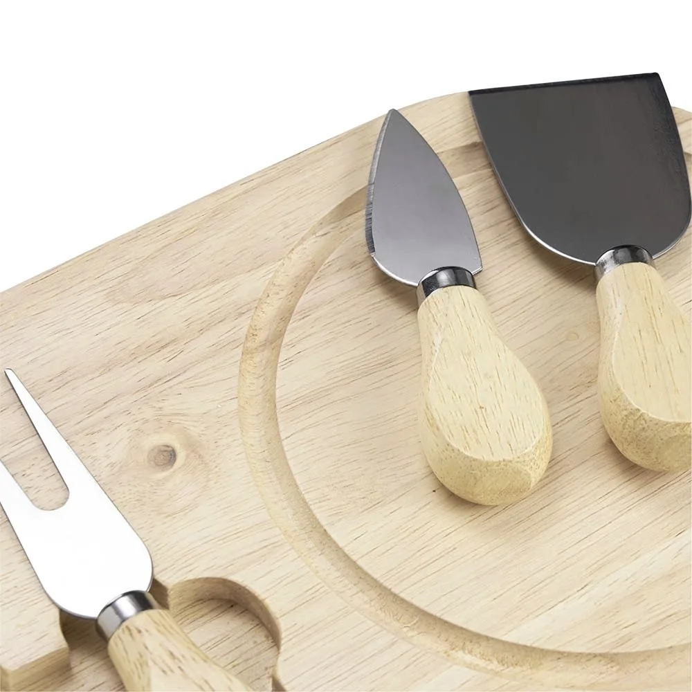 Kit Queijo 4 Peças para Brindes Personalizados