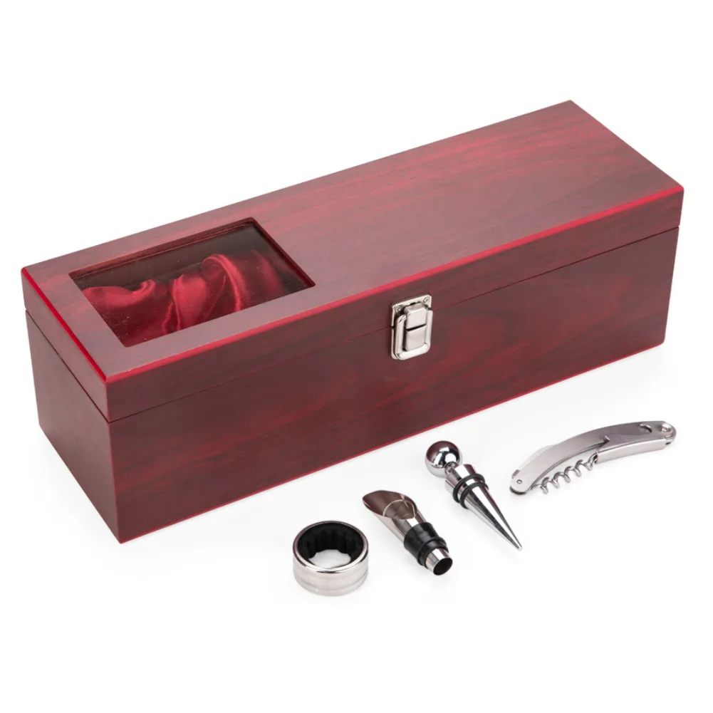 Kit Vinho 4 Peças para Brindes Personalizados
