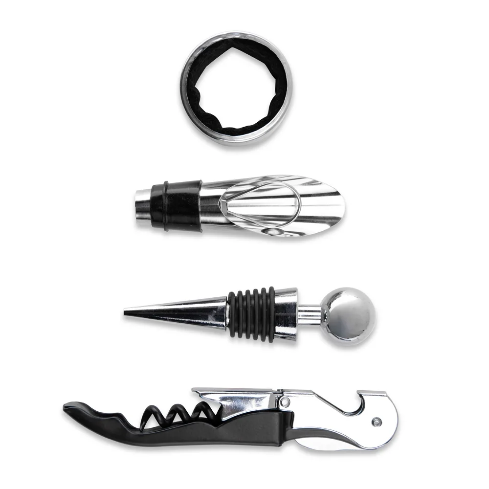 Kit Vinho 4 Peças Personalizado