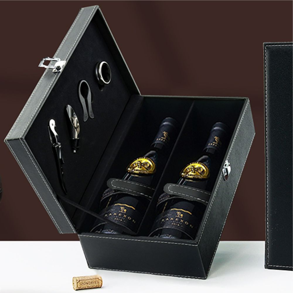 Kit vinho personalizado para brindes corporativos